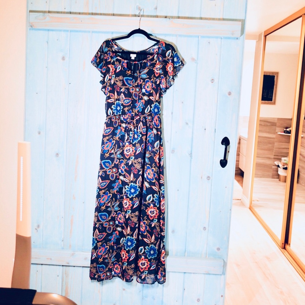 Paisley blue dress! - Picture 2 of 5